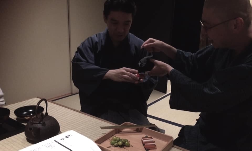 東京　出張　tokyo 川崎　煎茶会　煎茶道　煎茶道具　茶道　茶の湯　茶道教室　華道教室　山村御流　いけばな　日本橋高島屋　静嘉堂文庫美術館　サントリー美術館　三井記念美術館　matohu まとふ　原宿　即今　宗和流　夜咄　SAHAN 武田友志　観世流　シテ方能楽師　カクテルワークス東京　cocktailWARKS東京　カクテル　cocktail　石賀直之　YutaOkuda　美の起源　銀座　六本木　二子玉川　JR奈良駅　徒歩　2分　隠れ家　茶室　茶会　月釜　三五夜　 